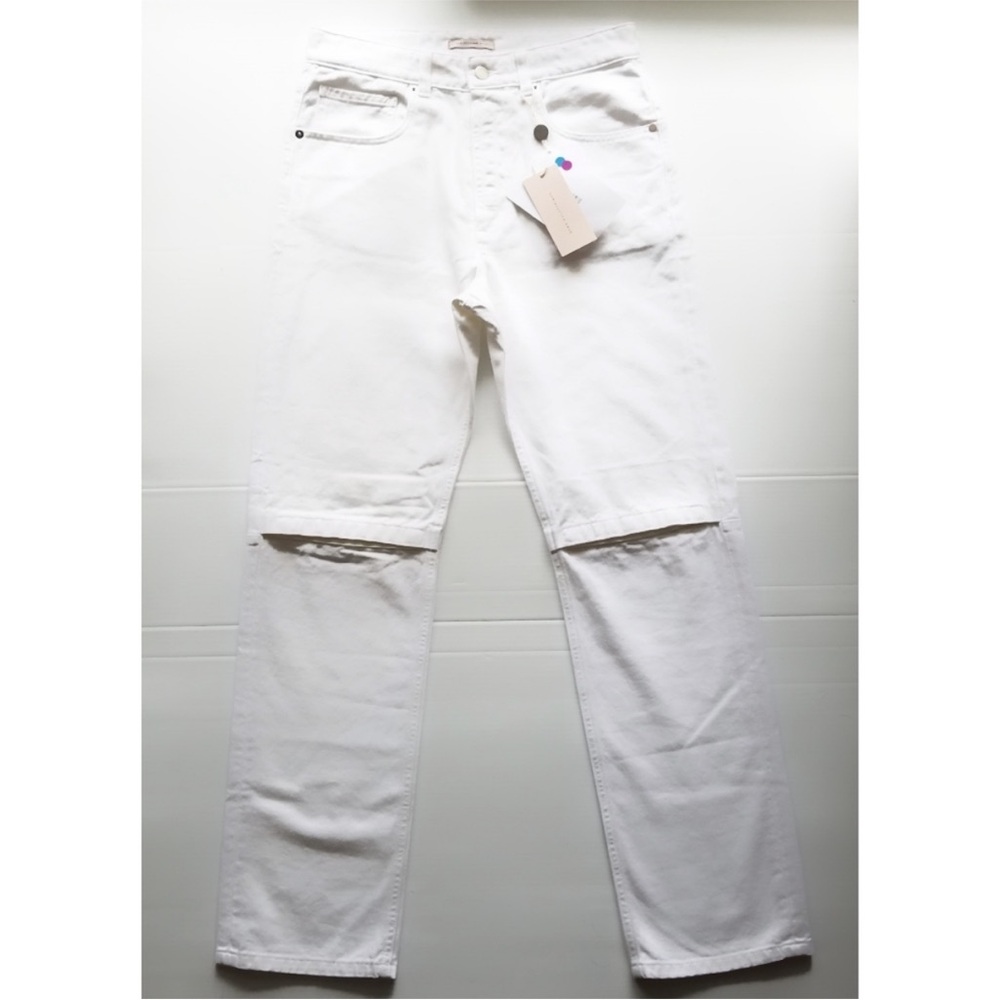 Christopher Kane Boyfriend Velcro Jeans NWT Sz 27